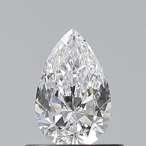 0.5 carat D-VS1 Natūralus Pear Deimantas (1)