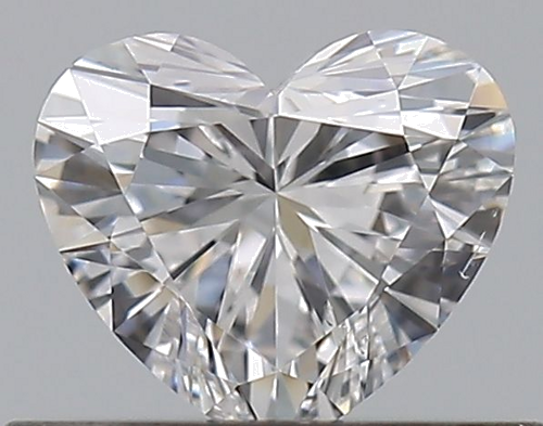 0.38 carat D-VS2 Natūralus Heart Deimantas (1)