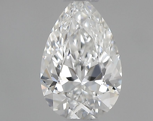 0.5 carat G-SI1 Natūralus Pear Deimantas (1)