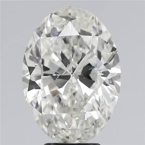 5.16 carat I-SI2 Natūralus Oval Deimantas (1)
