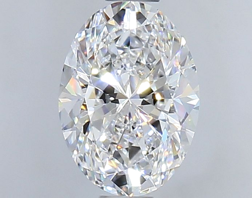 0.9 carat D-VVS2 Natūralus Oval Deimantas (1)