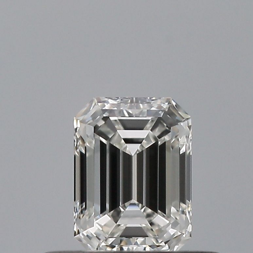 0.37 carat F-VVS2 Natūralus Emerald Deimantas (1)