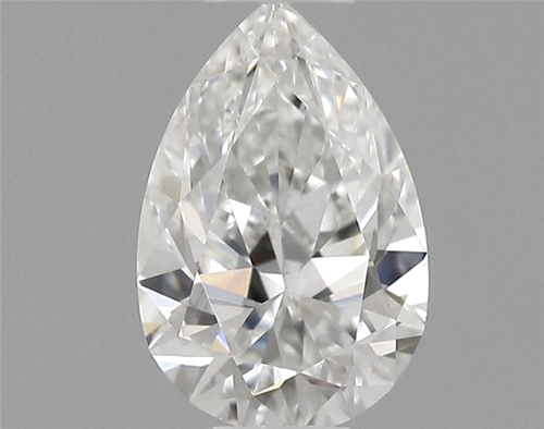 0.42 carat F-VS2 Natūralus Pear Deimantas (1)