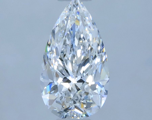 0.36 carat E-VVS1 Natūralus Pear Deimantas (1)