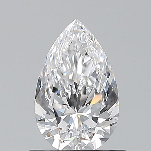 0.7 carat D-VS1 Natūralus Pear Deimantas (1)