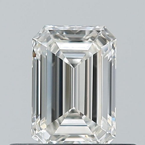 0.52 carat F-VVS2 Natūralus Emerald Deimantas (1)