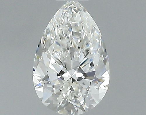 0.6 carat G-VVS1 Natūralus Pear Deimantas (1)