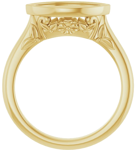 Sužadėtuvių Žiedas „Bezel-Set“ 14k yellow gold Marquise 12mm x 6mm (2)