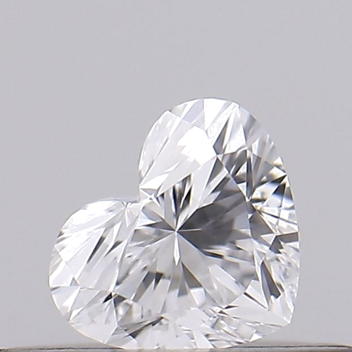 0.2 carat D-VVS2 Natūralus Heart Deimantas (1)