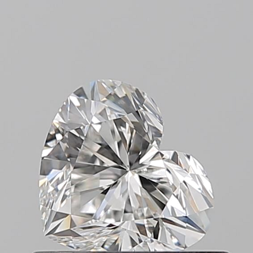 0.51 carat G-VVS1 Natūralus Heart Deimantas (1)
