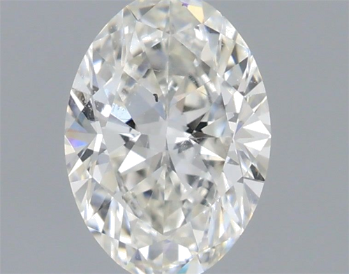 0.4 carat I-SI2 Natūralus Oval Deimantas (1)