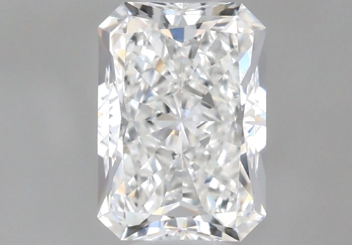 0.39 carat F-VVS1 Natūralus Radiant Deimantas (1)