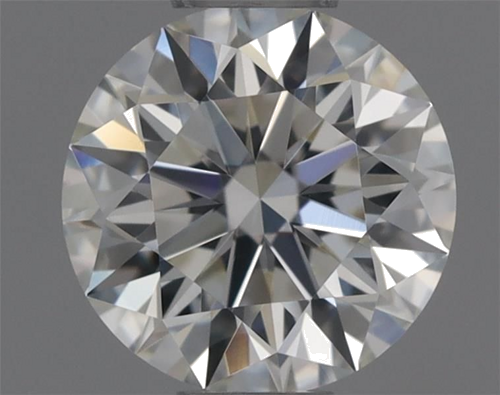 0.37 carat H-VVS1 Excellent cut Natūralus Round Deimantas (1)