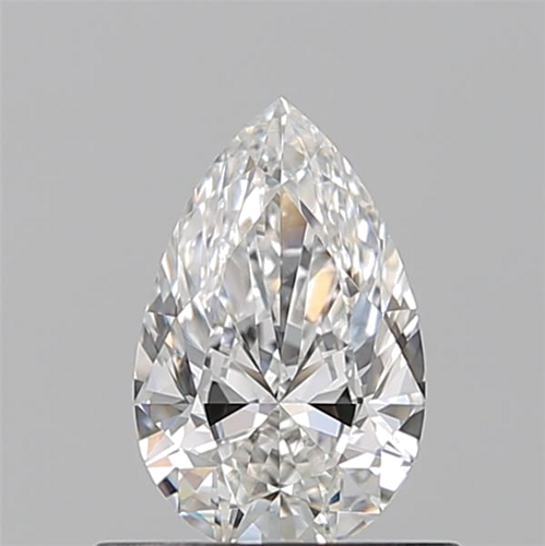 0.53 carat G-VVS2 Natūralus Pear Deimantas (1)