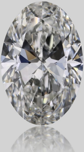 0.32 carat G-VS2 Natūralus Oval Deimantas (1)