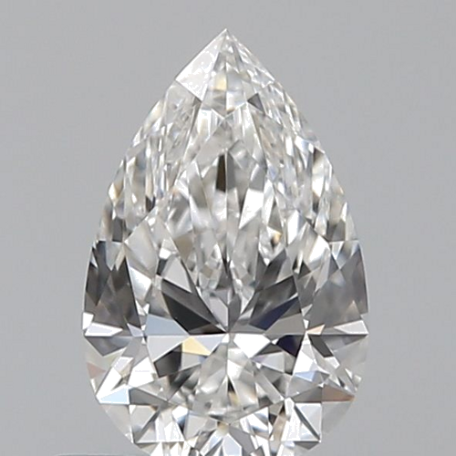 0.5 carat F-VS1 Natūralus Pear Deimantas (1)