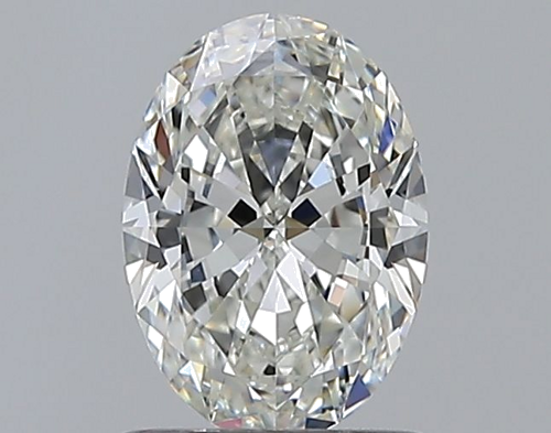 0.91 carat H-VS2 Natūralus Oval Deimantas (1)