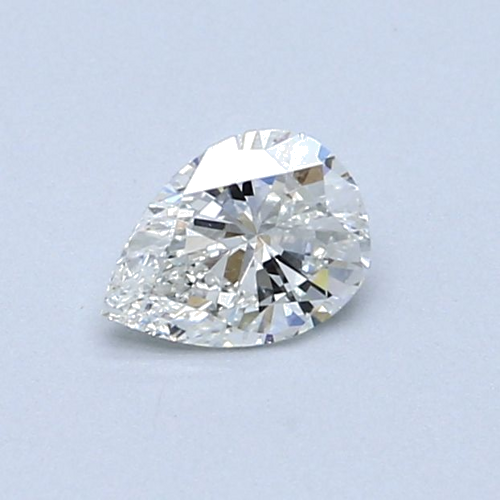 0.43 carat H-VS2 Natūralus Pear Deimantas (1)