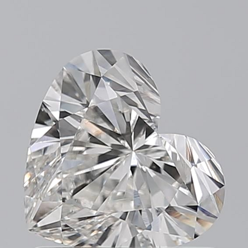 1.01 carat H-VS2 Natūralus Heart Deimantas (1)