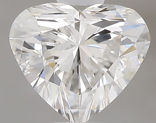 0.51 carat E-IF Natūralus Heart Deimantas (1)