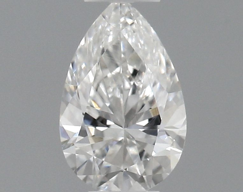0.26 carat F-VVS1 Natūralus Pear Deimantas (1)