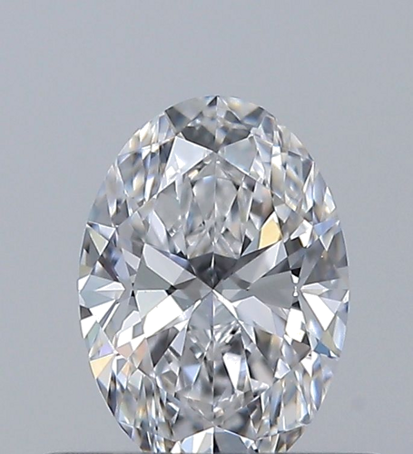 0.42 carat D-VS1 Natūralus Oval Deimantas (1)