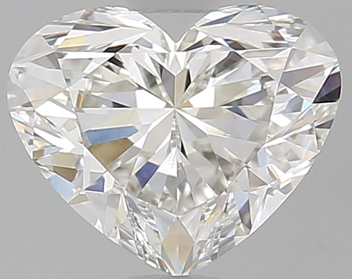1.01 carat I-VVS1 Natūralus Heart Deimantas (1)