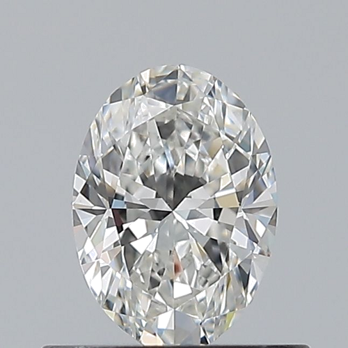 0.5 carat G-VS2 Natūralus Oval Deimantas (1)