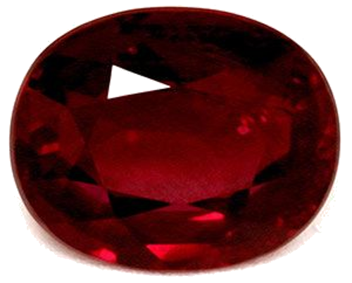 2.14 carat RED Oval Rubinas (1)