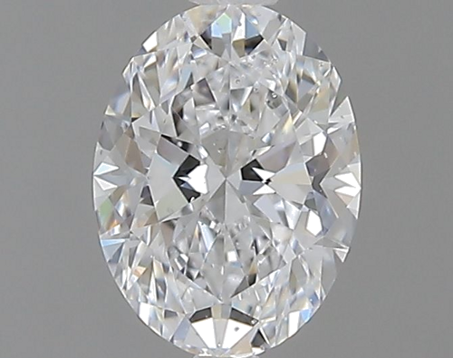 0.7 carat D-SI2 Natūralus Oval Deimantas (1)