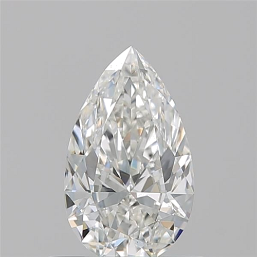 0.65 carat G-VS1 Natūralus Pear Deimantas (1)