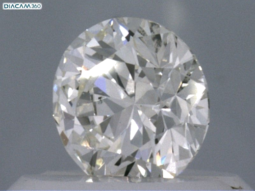 0.39 carat K-VS2 Very Good cut Natūralus Round Deimantas (1)