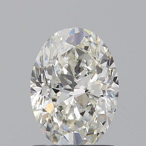 1.0 carat I-VS2 Natūralus Oval Deimantas (1)