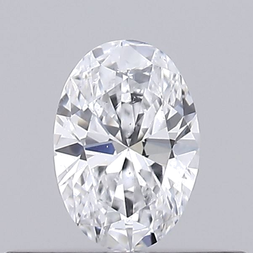 0.21 carat D-SI1 Natūralus Oval Deimantas (1)