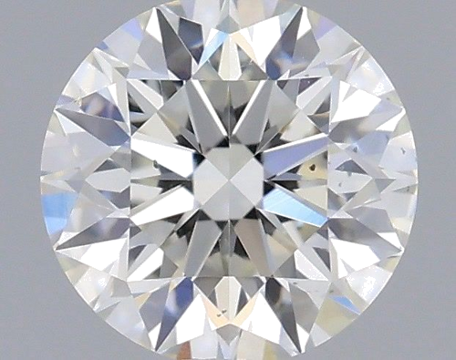0.51 carat I-SI1 Excellent cut Natūralus Round Deimantas (1)