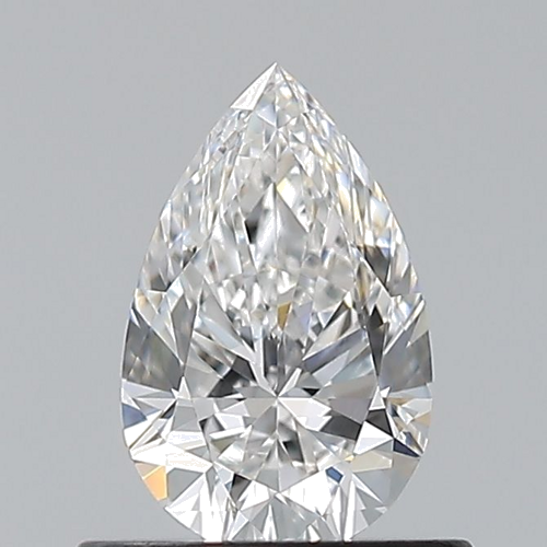 0.57 carat F-VS1 Natūralus Pear Deimantas (1)