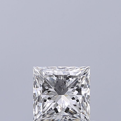 0.42 carat F-VVS2 Natūralus Princess Deimantas (1)