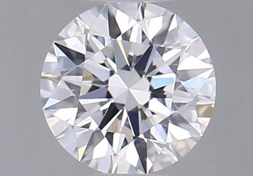 0.18 carat D-VVS1 Excellent cut Natūralus Round Deimantas (1)