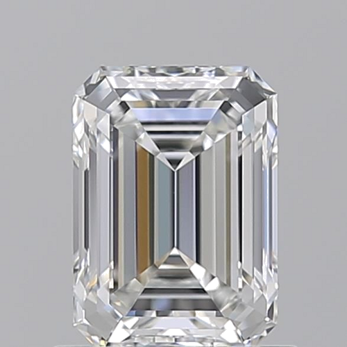 1.01 carat F-VVS1 Natūralus Emerald Deimantas (1)