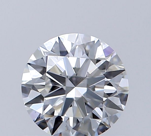 0.54 carat E-VS1 Excellent cut Natūralus Round Deimantas (1)