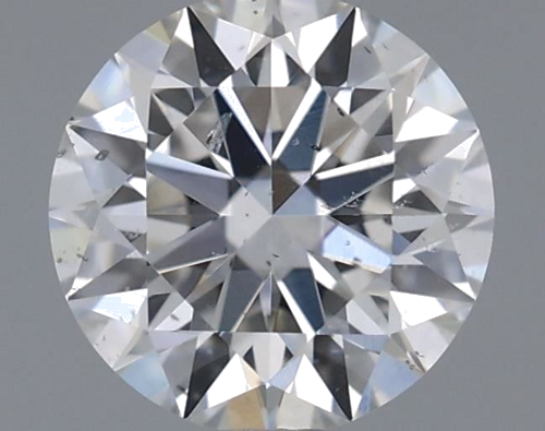 0.45 carat F-SI2 Excellent cut Natūralus Round Deimantas (1)
