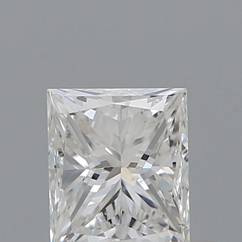 0.4 carat E-SI2 Natūralus Princess Deimantas (1)
