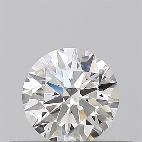 0.32 carat G-SI1 Excellent cut Natūralus Round Deimantas (1)
