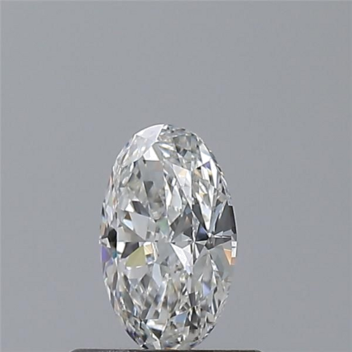 0.51 carat F-VVS1 Natūralus Oval Deimantas (1)