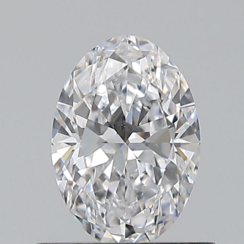 0.6 carat D-VS1 Natūralus Oval Deimantas (1)