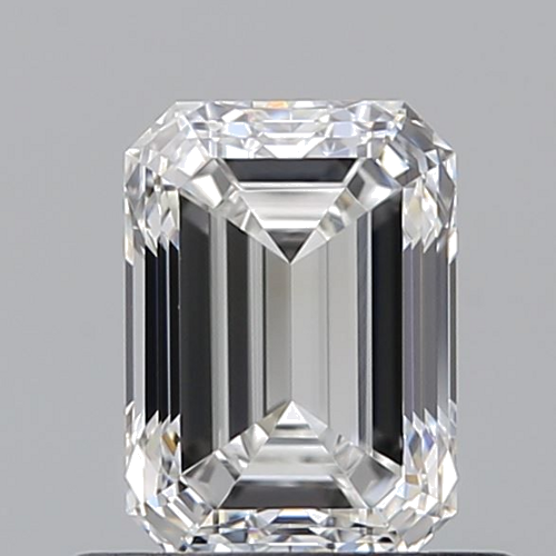 0.7 carat F-VVS2 Natūralus Emerald Deimantas (1)
