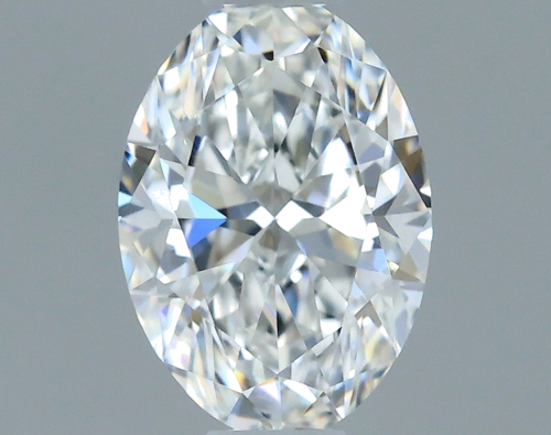 0.35 carat E-VS1 Natūralus Oval Deimantas (1)