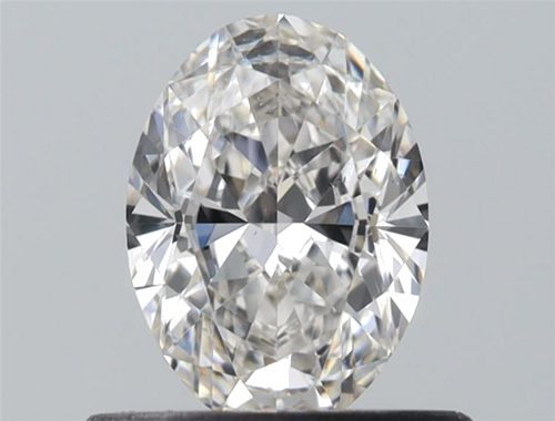 0.5 carat H-SI1 Natūralus Oval Deimantas (1)