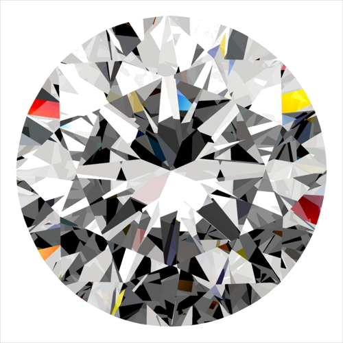 0.31 carat D-VS2 Excellent cut Natūralus Round Deimantas (1)