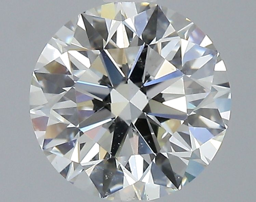 2.01 carat I-SI1 Excellent cut Natūralus Round Deimantas (1)